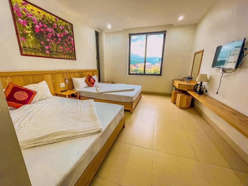 Minh Dung Hotel Lao Cai Esterno foto
